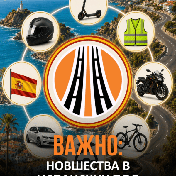 Новые правила ПДД в Испании 2026: изменения DGT, штрафы и сроки вступления в силу